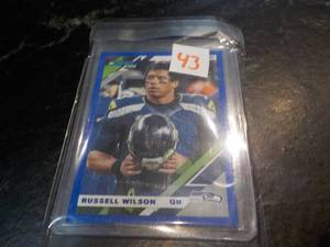lot 43 image: Russell Wilson Cards...