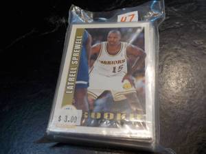 lot 47 image: 40 Latrell Sprewell Cards...