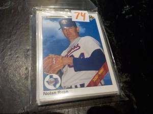 lot 74 image: Nolan Ryan Cards...