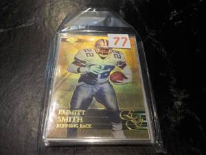 lot 77 image: Emmitt Smith Cards...