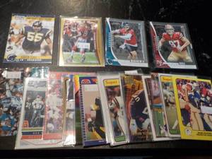 lot 95 image: 25 Football Star Cards...