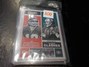 lot 100 image: Joe Montana Cards...