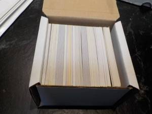 lot 110 image: box of Baseball Rookie Cards ...