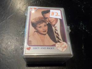 lot 112 image: 1991 Pacific I Love Lucy Card Set...