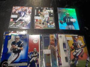 lot 113 image: 40 Drew Bledsoe Cards...