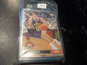 lot 117 image: 50 John Stockton Cards...