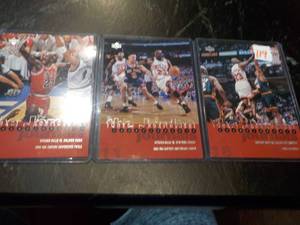 lot 119 image: Michael Jordan Cards...