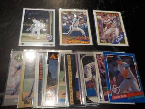 lot 127 image: 20 Nolan Ryan Cards...