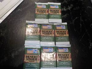 lot 131 image: 8 Proset Desert Storm Packs...