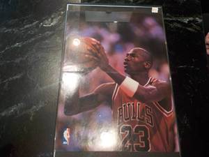 lot 133 image: 1989 Michael Jordan Wheaties Poster...