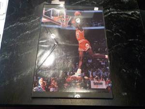 lot 134 image: 1989 Michael Jordan Wheaties Poster...