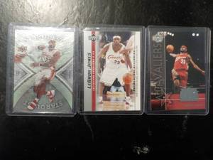lot 137 image: Lebron James Basketball Cards...