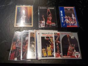 lot 139 image: Michael Jordan Basketball Cards...