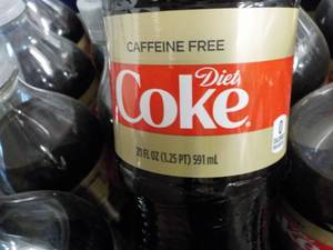 lot 176 image: Case of 24 Bottles Caffeine Free Di...