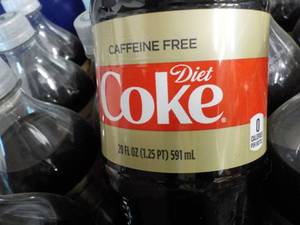 lot 178 image: Case of 24 Bottles Caffeine Free Di...