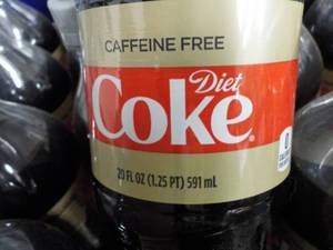 lot 179 image: Case of 24 Bottles Caffeine Free Di...