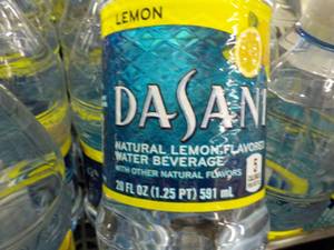 lot 186 image: Case of 24 Bottles DaSani Lemon Fla...