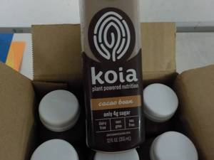 lot 188 image: Case of 6 Koia Plant Powered Nutrit...