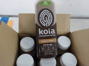 lot 189 image: Case of 6 Koia Plant Powered Nutrit...