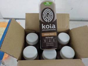 lot 192 image: Case of 6 Koia Plant Powered Nutrit...