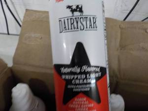 lot 230 image: Case of 12 Dairy Star Whipped Light...