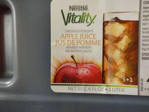 lot 241 image: 3 Nestles Vitavlity 3 Liter Jugs A...