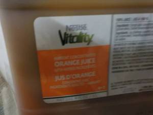 lot 242 image: 3 - 3 Liter Nestle Vitavlity Jugs O...