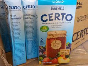 lot 262 image: Case of 16 - 6 oz Cartons Certo Liq...
