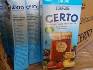 lot 272 image: Case of 16 - 6 oz Cartons Certo Liq...