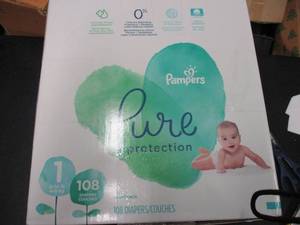lot 6 image: Pampers Pure Protection Diapers 10...