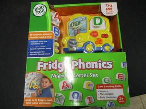lot 10 image: Leap Frog Fridge Phonics Magnetic L...