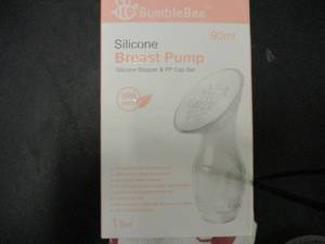 lot 16 image: Bumble Bee Silicone Breast Pump...
