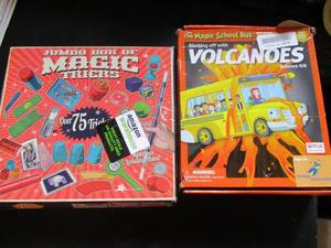 lot 55 image: Jumbo Box of Magic Tricks and Volca...