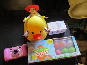 lot 86 image: Lot of Misc. Toys, Rubber Duck, Toy...