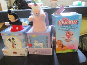 lot 91 image: 2 Disney Baby Jack in the Box (need...