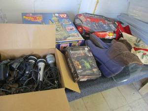 lot 108 image: Misc. Lot of Boots, Stockings, Micr...