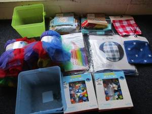 lot 118 image: Lot of Kids Toys and Items in tote,...