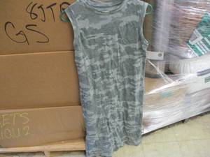lot 129 image: XS Camo Maxi Dress and 2 Bottles of...