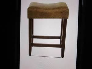 lot 139 image: Threshold Rumford Counter stool- Co...