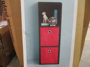 lot 154 image: Room Essentials 3 Cube Organizer e...