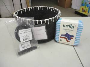 lot 164 image: Threshold Felt Storage Basket, well...