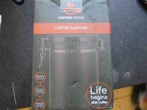 lot 172 image: Coffee Droid Coffee Canister...