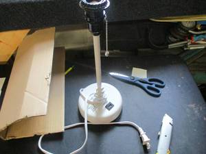lot 182 image: Lamp without Shade...