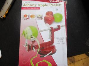 lot 186 image: Cast Iron Johnny Apple Peeler...