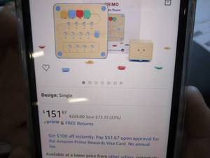 lot 302 image: Primo Toys Cubetto Playset Coding t...