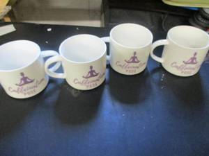 lot 316 image: Set of 4 Mugs...