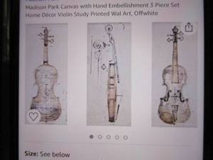 lot 331 image: Madison Park Canvas with Hand Embel...