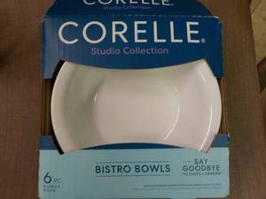 lot 218 image: Corelle Bistro Bowls x 6...