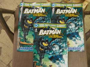 lot 220 image: Batman Comic Books x 3...