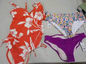 lot 240 image: Size Large 3 Bottom and 1 piece Swi...
